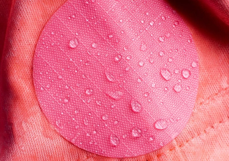 aZengear Repair Patches for Jackets, Tent, Shoe Toe, Air Mattress, Inflatables, PVC Gear - Waterproof, Self-Adhesive, Tear-Cold-Heat-Resistant, Down Puffer Coat (11 Pcs, Pink) - Image 5